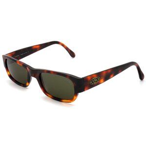 Small rectangular tortoise sunglasses by Sting